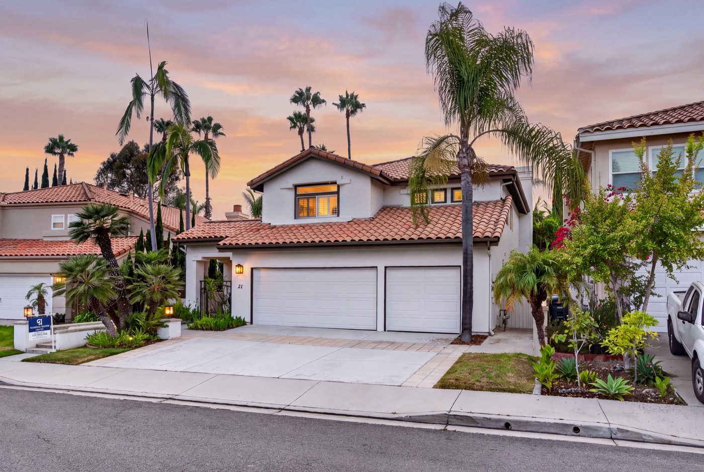 21 Agia, Laguna Niguel — twilight exterior